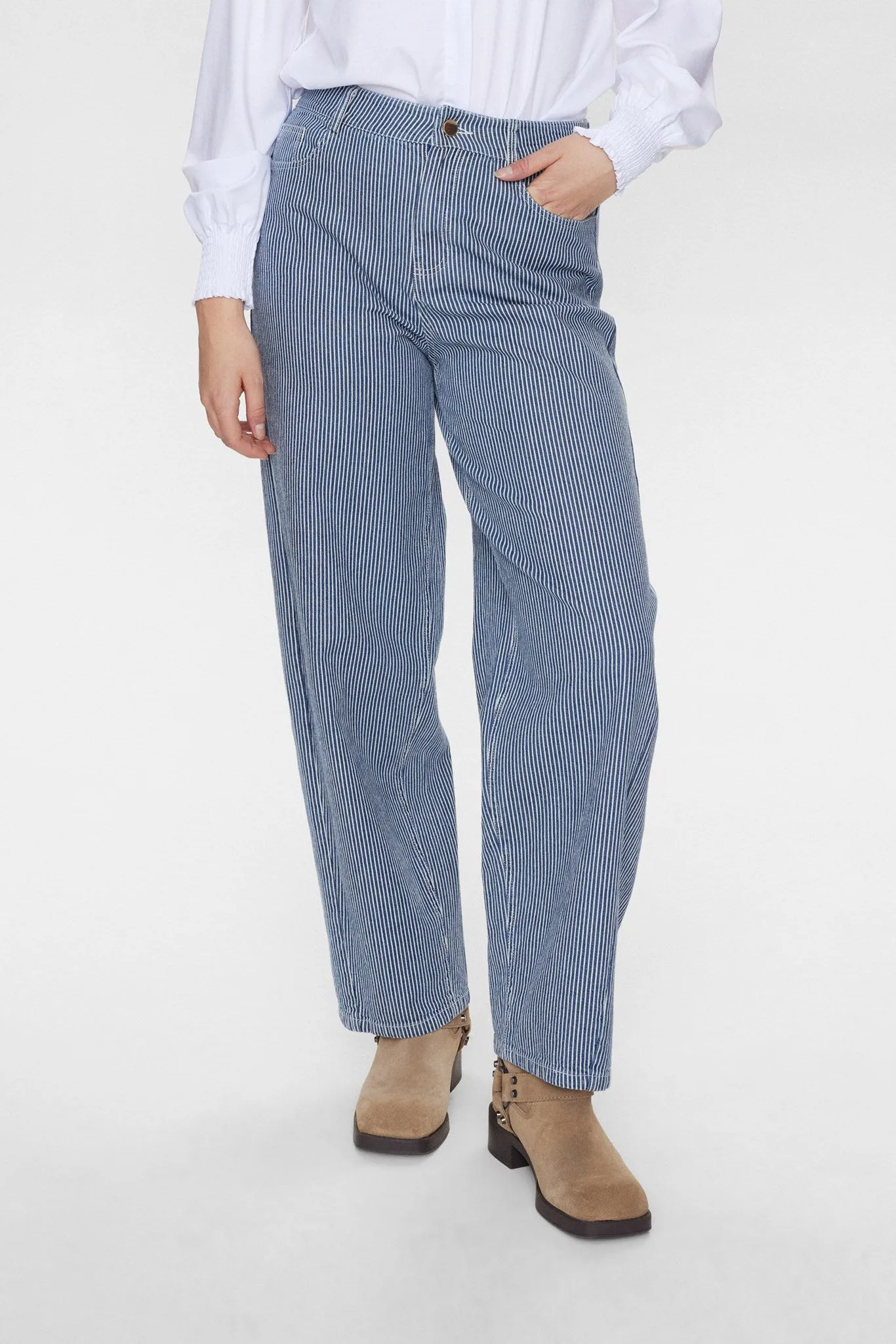 Multi Pocket Design NUERINA PANTS - Dark Sapphire