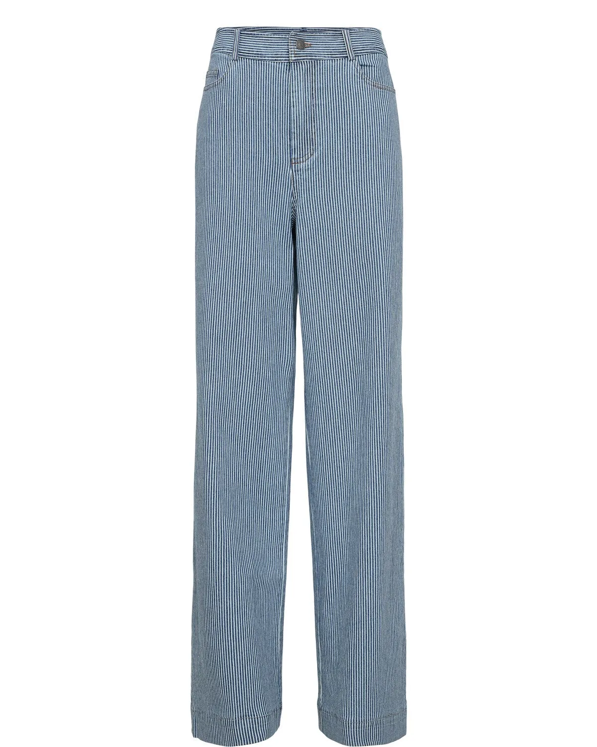 NUERINA PANTS - Medium Blue Denim Adaptable Design
