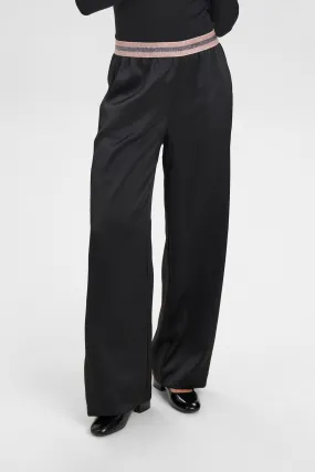 Light Design Durable Twill NUESME PANTS - Caviar