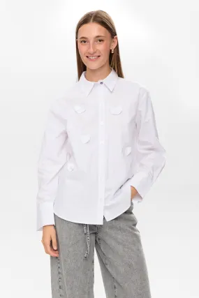 Breathable3DKnit NUFANI SHIRT - Bright White