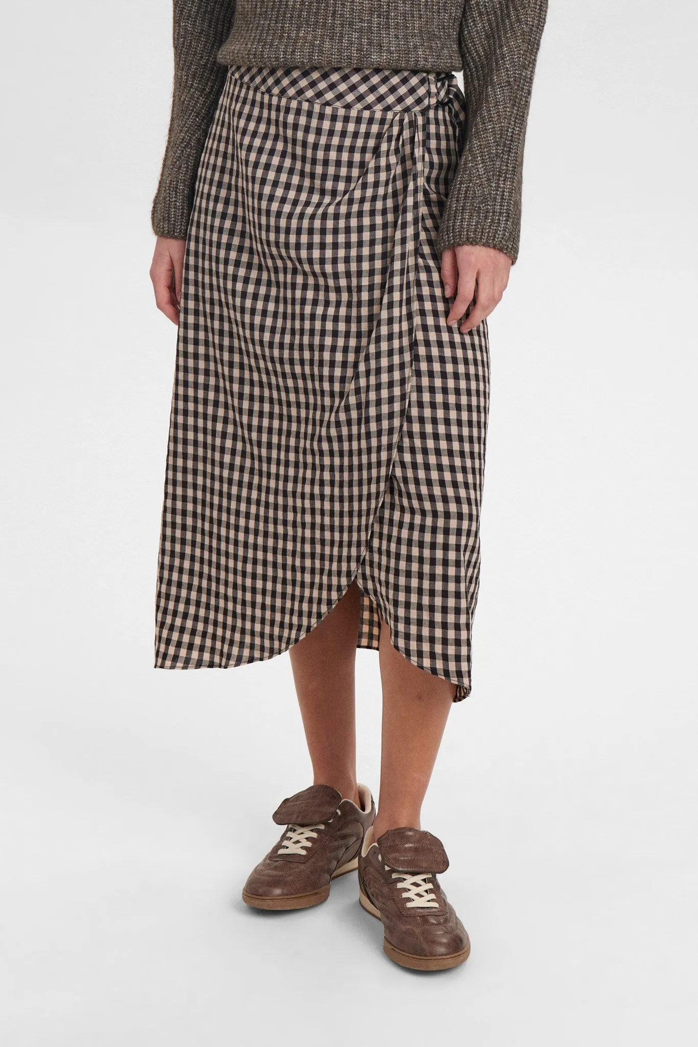 Effortless Fit Non Tapered Leg NUFELIX SKIRT - Caviar