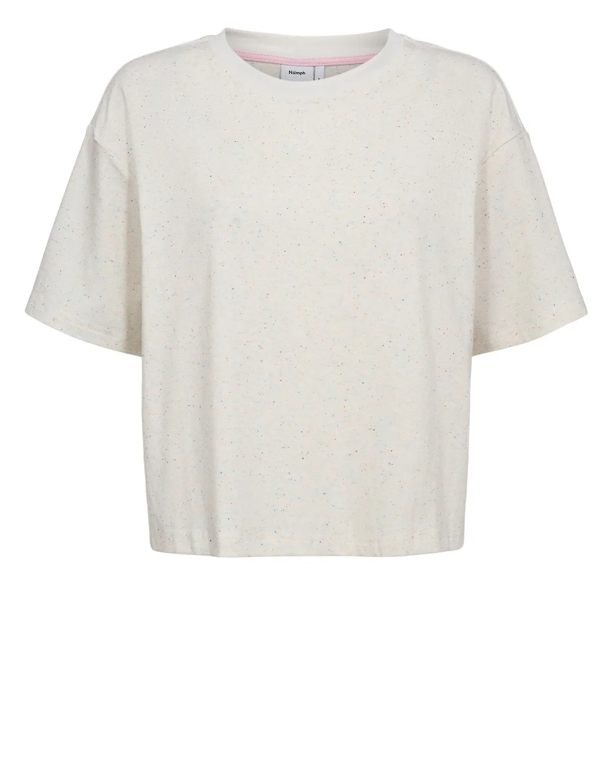 NUHUBY T-SHIRT - Cloud Dancer StretchFit Design TexturedSurface