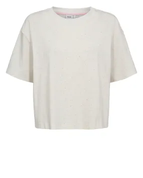 AntiOdorTreatment Easy Fit NUHUBY T-SHIRT - Cloud Dancer