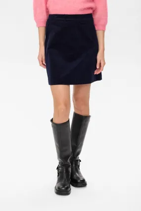NUJOANNA SKIRT - Dark Sapphire stain guard