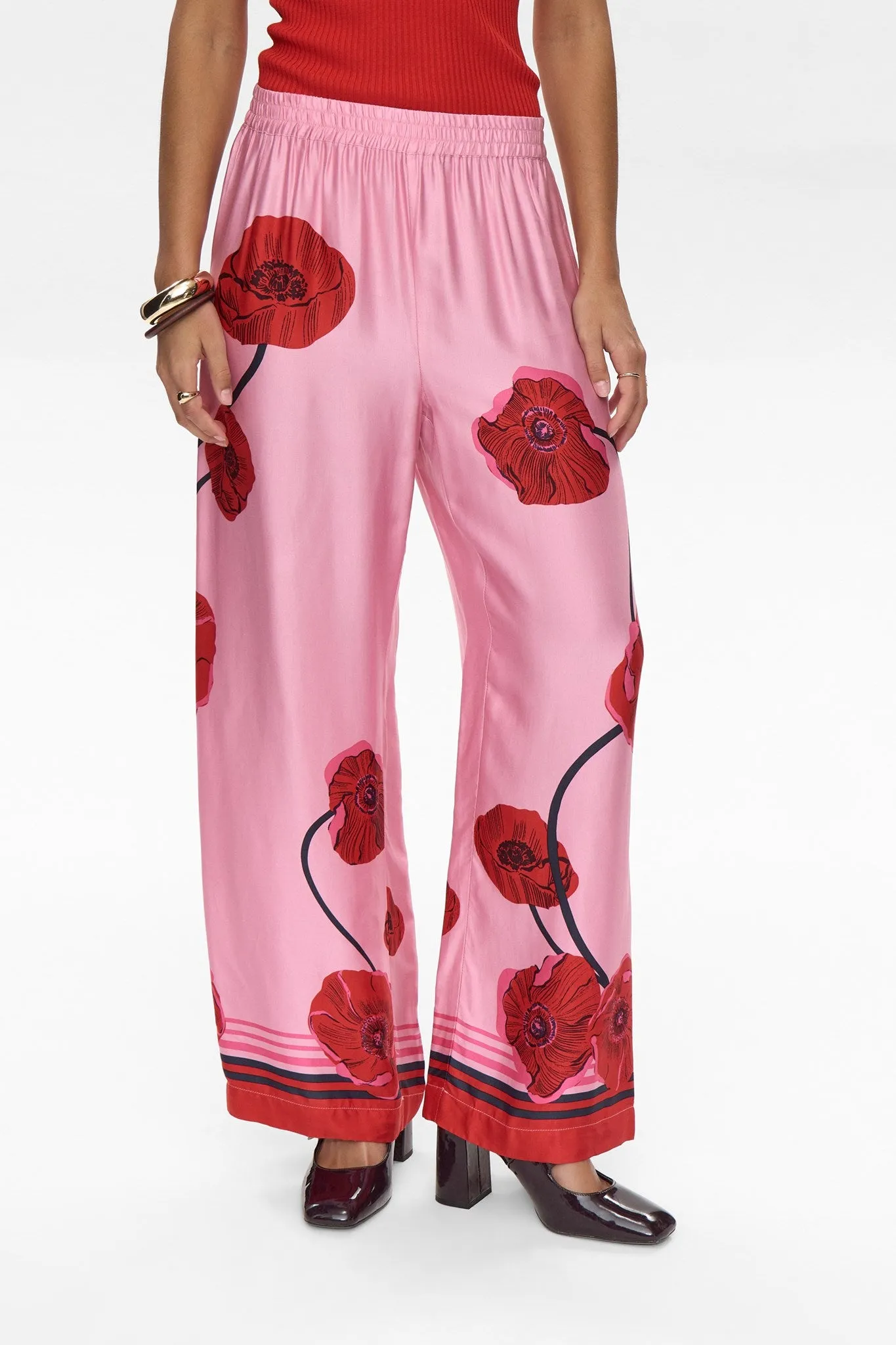 High Mobility NUJOELLE PANTS - Orchid Smoke