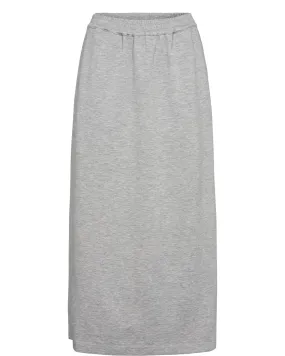 NUJONNA SWEAT SKIRT - Medium Grey mel MoistureControlLiner Utility Pockets