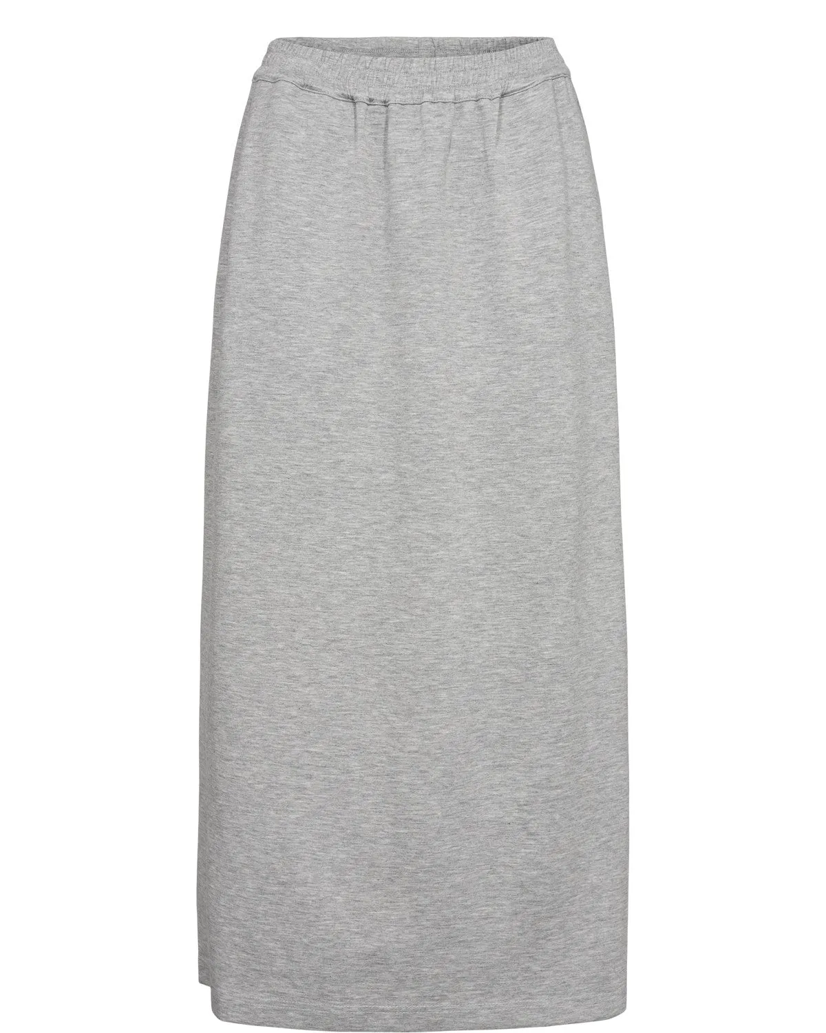 NUJONNA SWEAT SKIRT - Medium Grey mel Customizable length