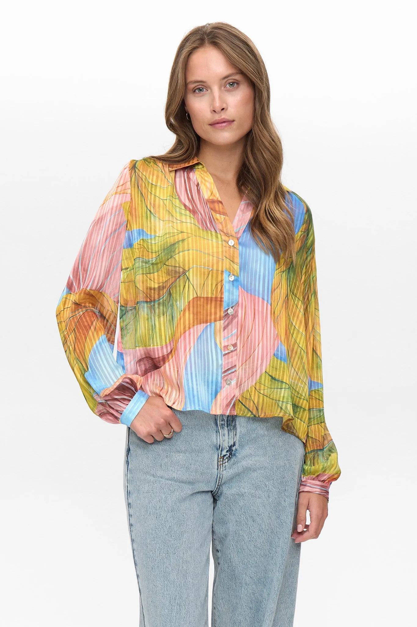 NUKAYA SHIRT - Aquarius Adjustable Shoulder Straps SeamFree Knitting