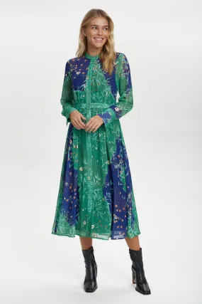 Midi-Length NUKYNDALL NEW DRESS - Pine Green