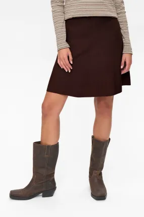 Gusseted Crotch NULILLYPILLY SKIRT - Black Coffee