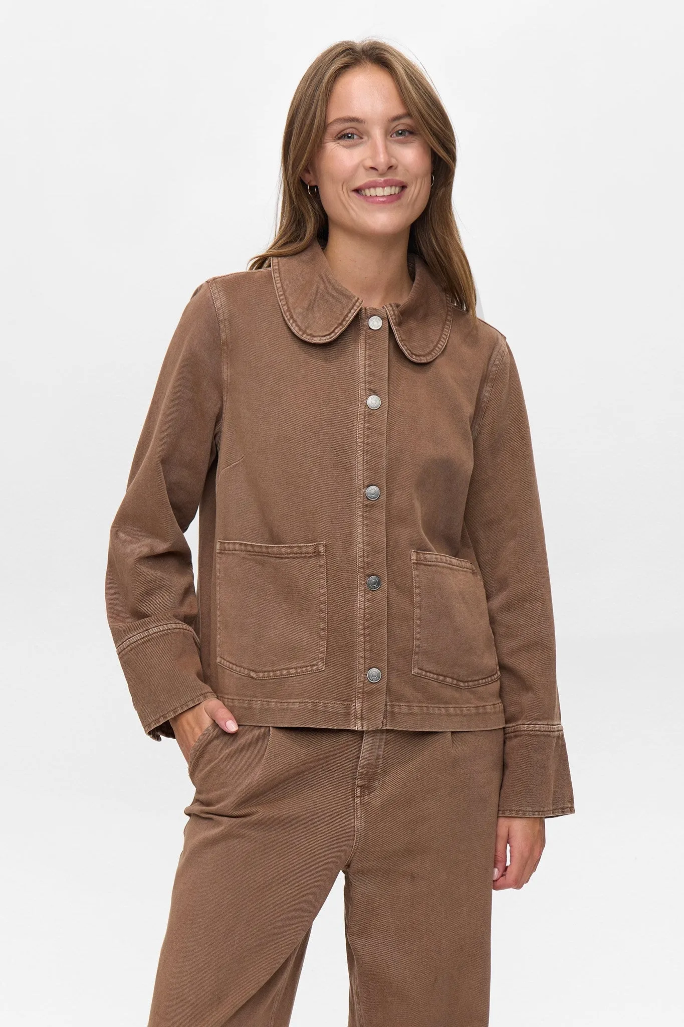 NUMARNEY JACKET - Emperador Anti Pilling Chic Urban