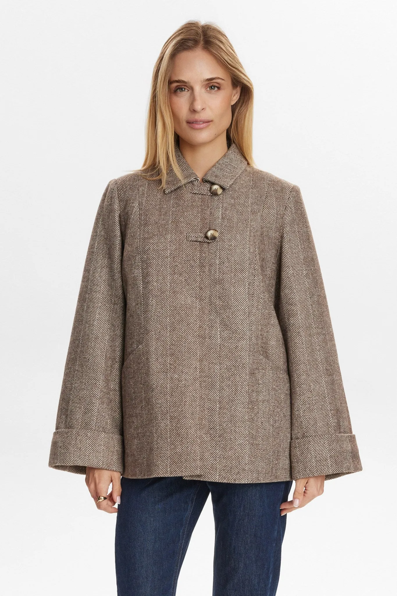 Quick Dry Fabric Technology slim cut NURAVEN JACKET - Black Coffee