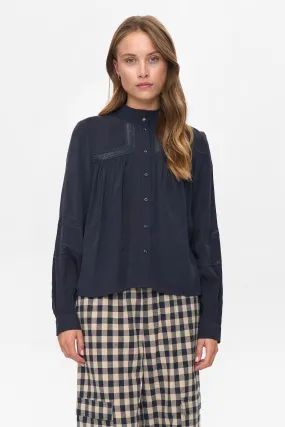 AntiPill Surface Quick Dry Fabric NURIKA SHIRT - Dark Sapphire