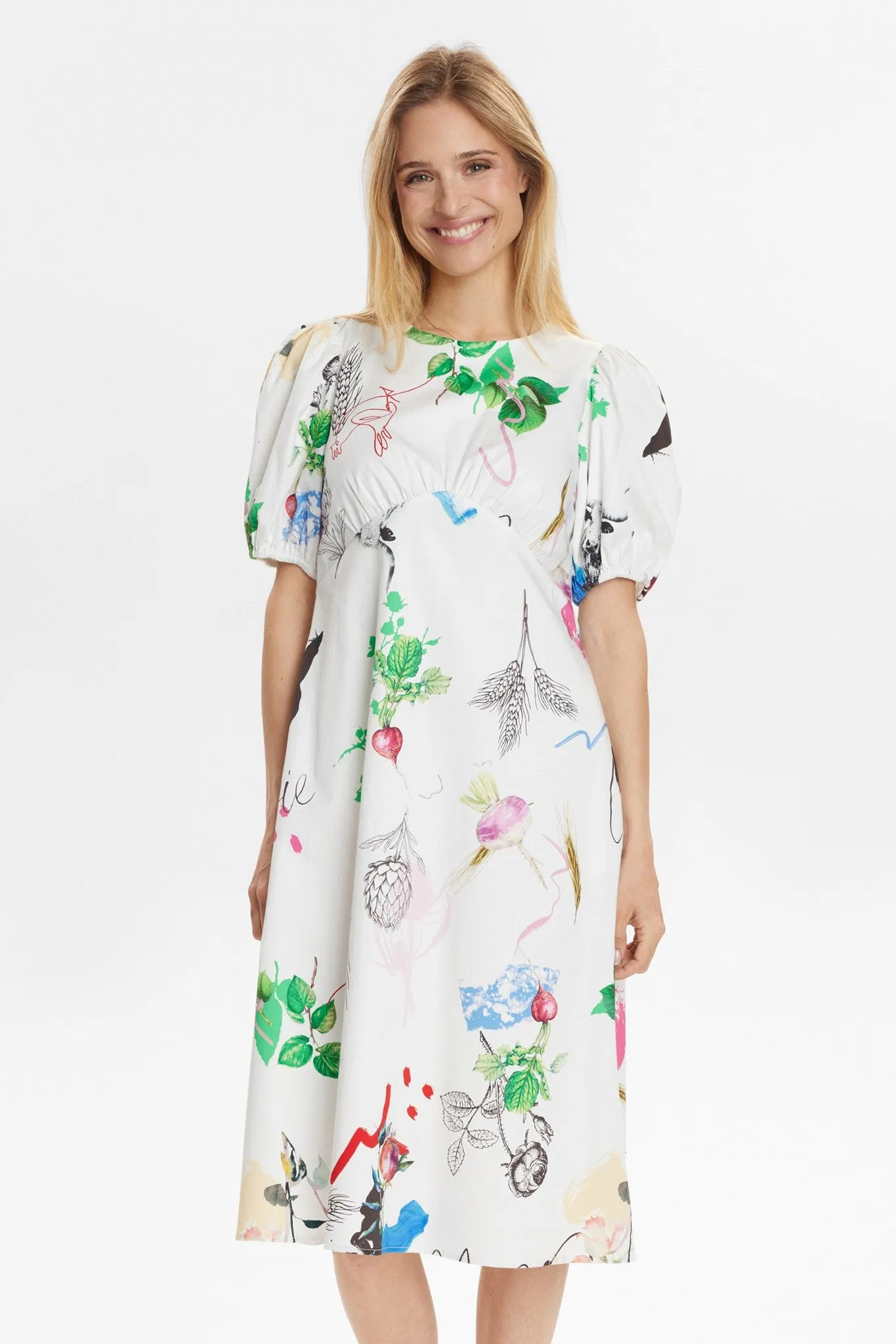 monochrome NUSILJA DRESS - Pristine