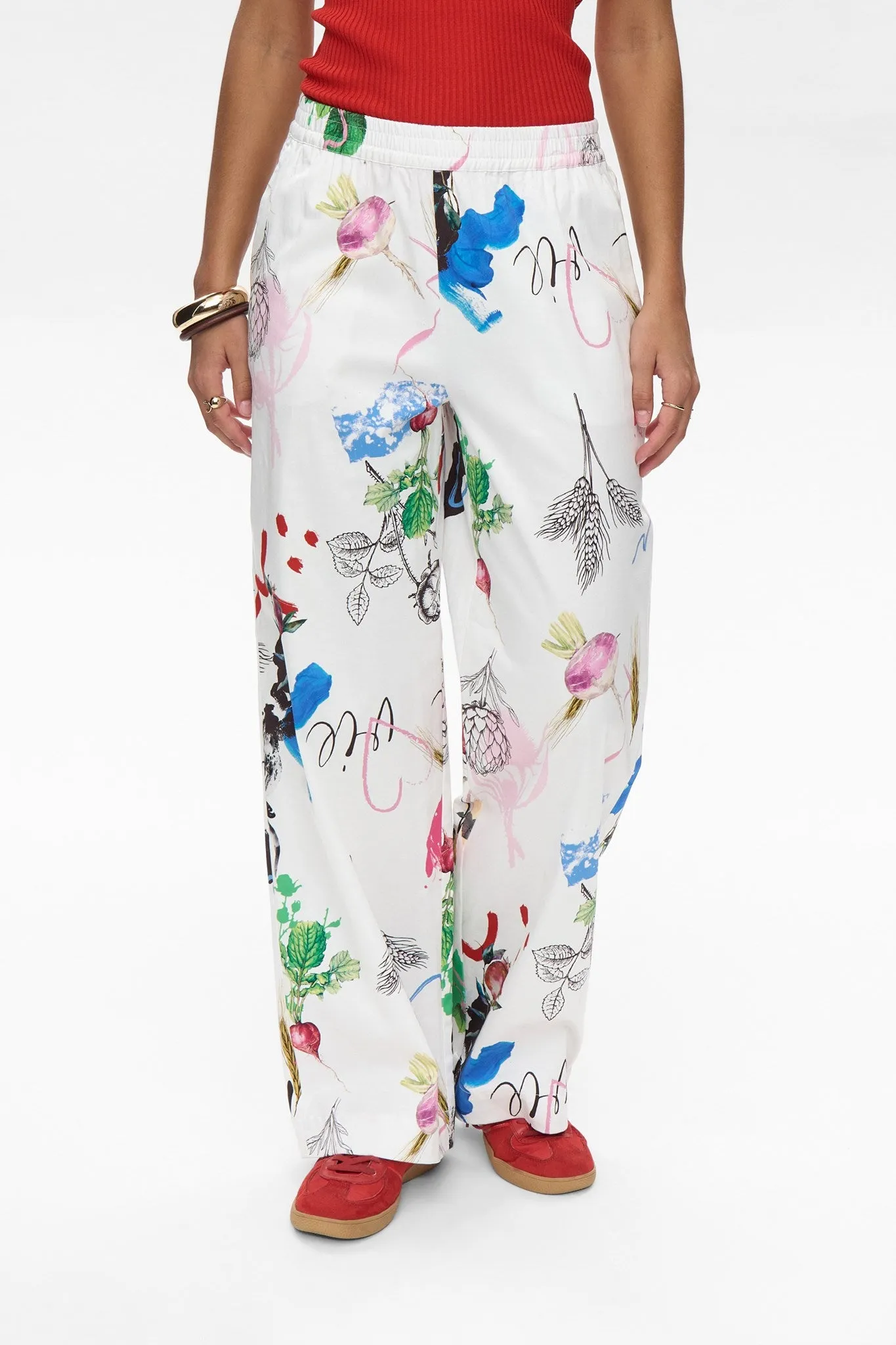 NUSILJA PANTS - Pristine Non Restrictive Fit Day Wear