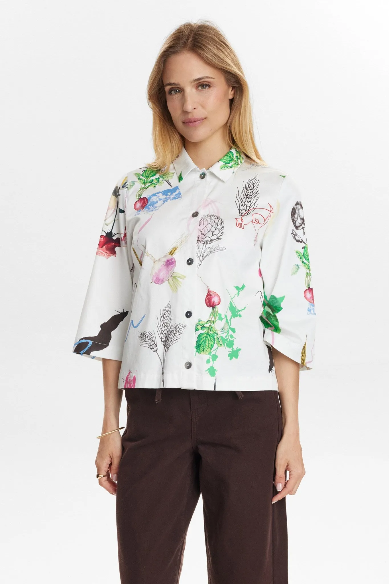 Soft Touch Texture Non Iron Fabric NUSILJA SHIRT - Pristine