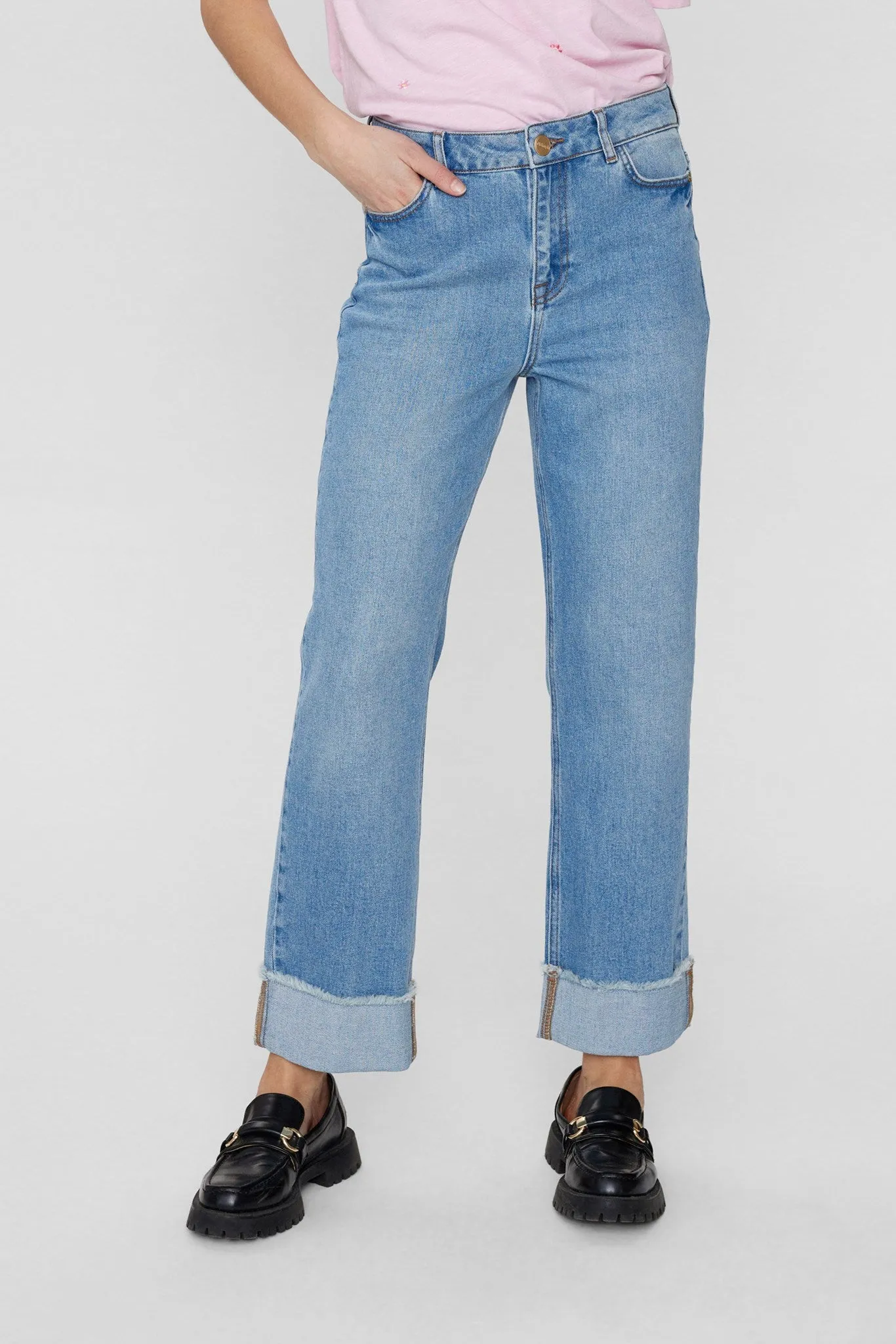 Fresh Look NUTORONTO JEANS  - Medium Blue Denim