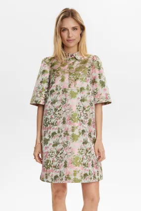 NUVIDA DRESS - Pink Lady Empire-Waist