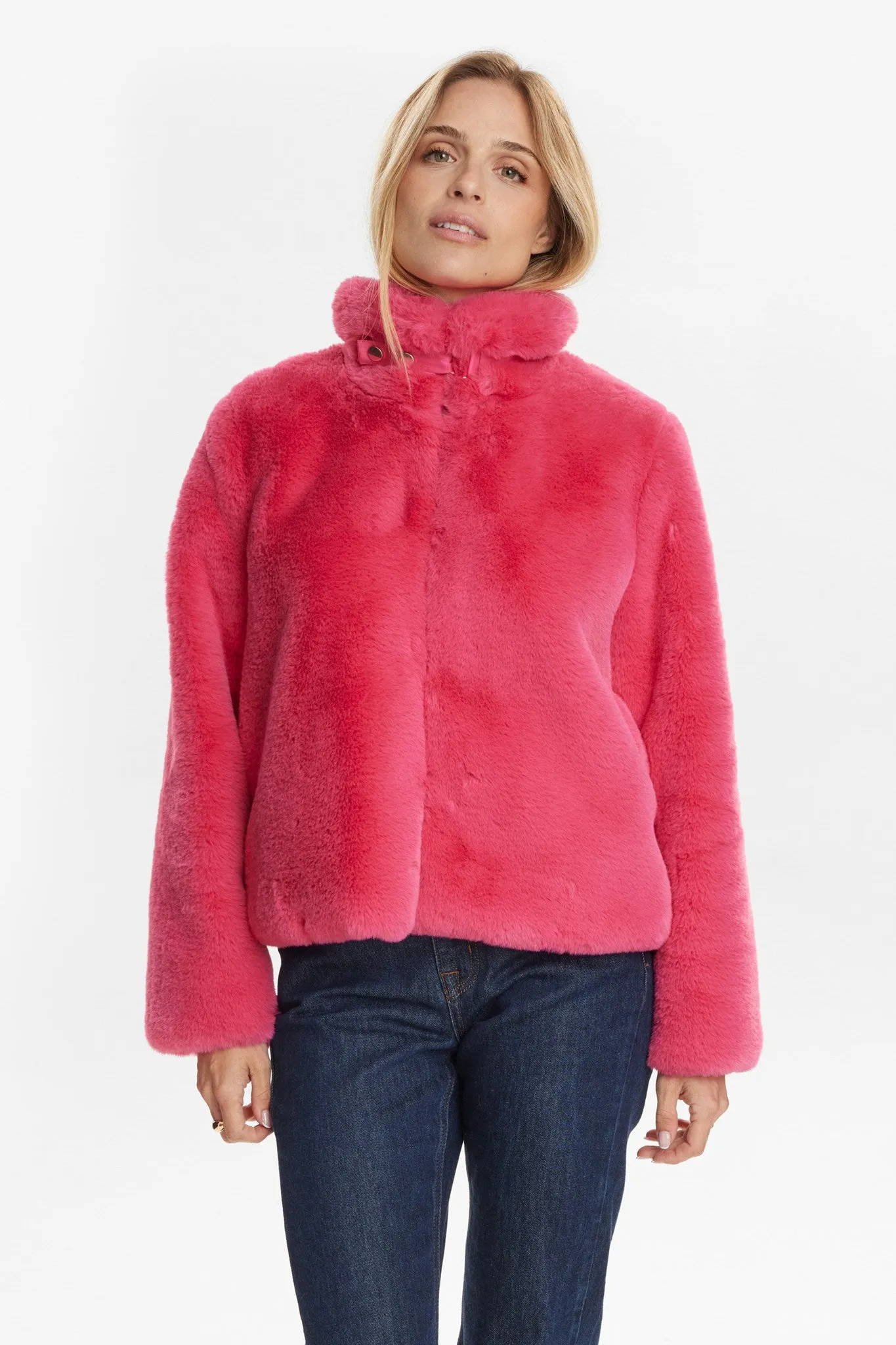 Winter Layering Piece NUWINDA JACKET - Fandango Pink