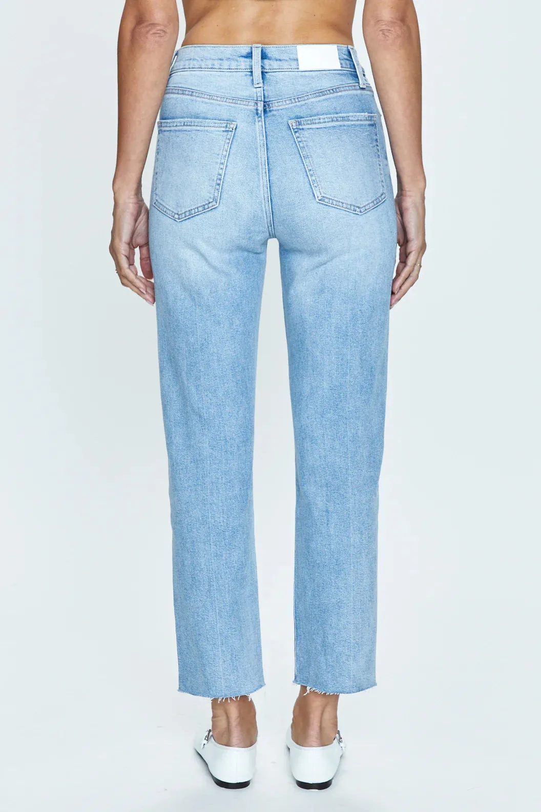 Pistola Charlie High Rise Classic Straight -Chalet Vintage Light Fabric