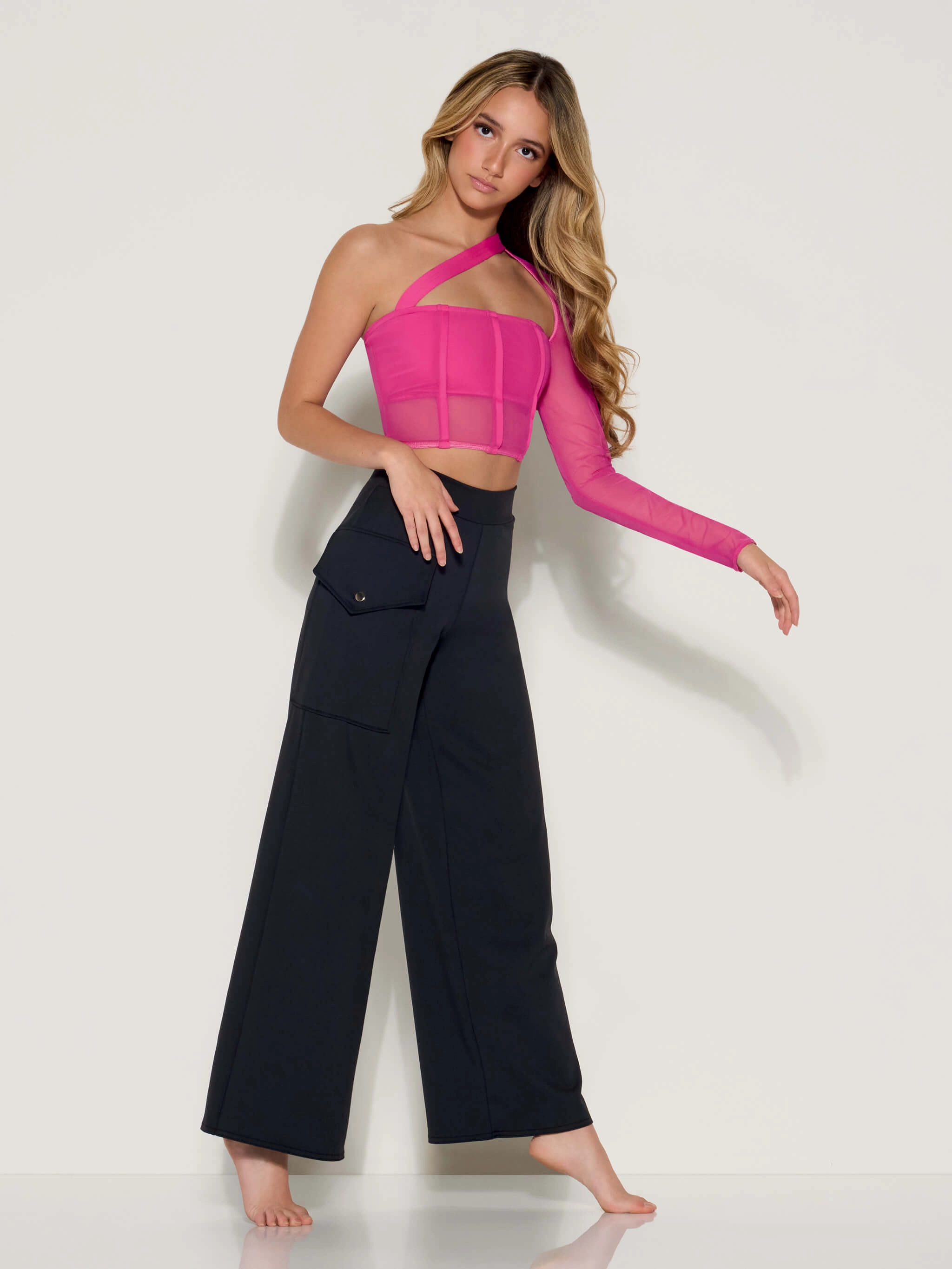 Office Casual Look ShapeRetention Fabric Back It Up - Top