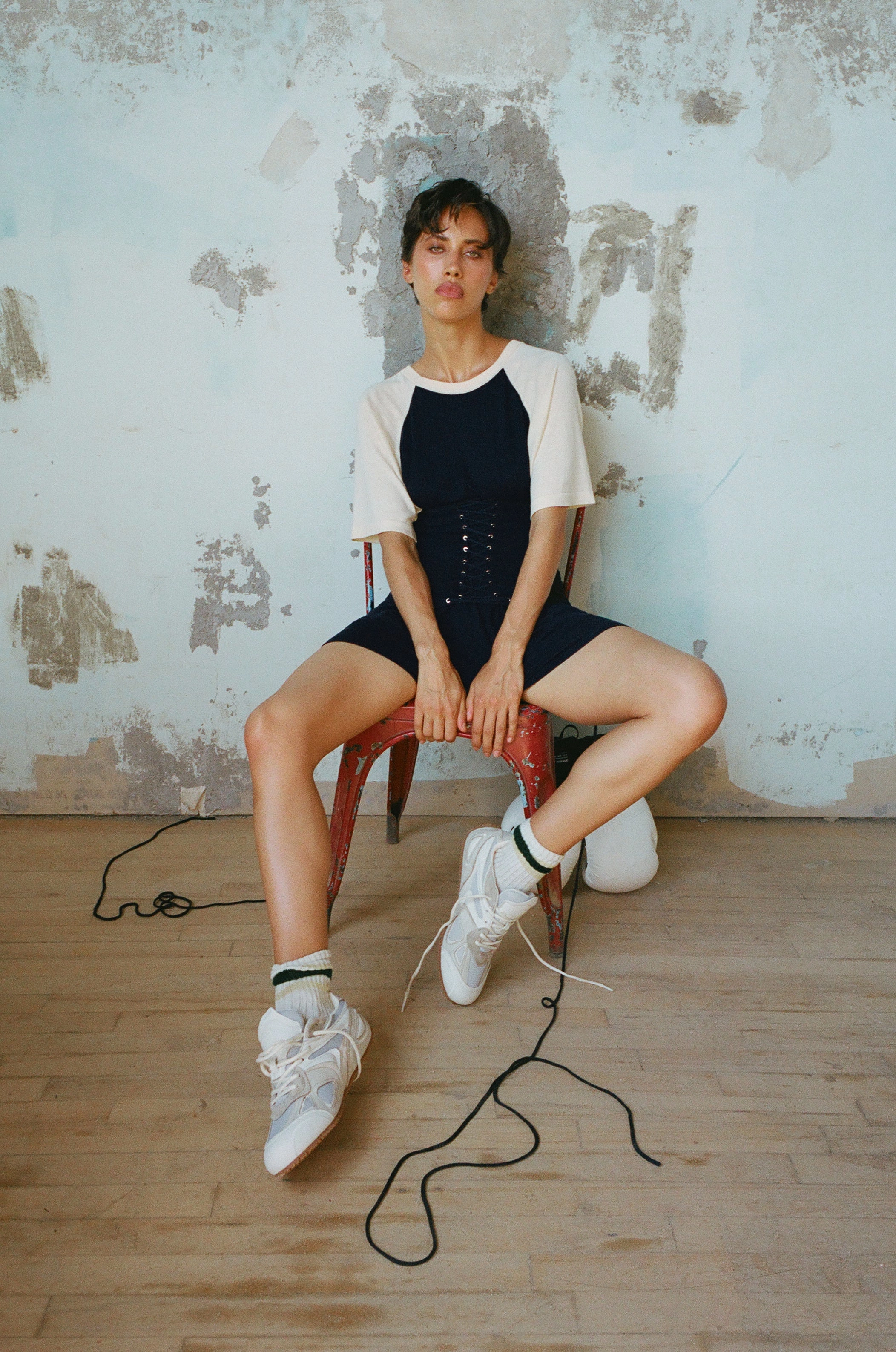 Off-Season Knitted Raglan Mini Dress MultiPanelConstruction LongLastingDurability