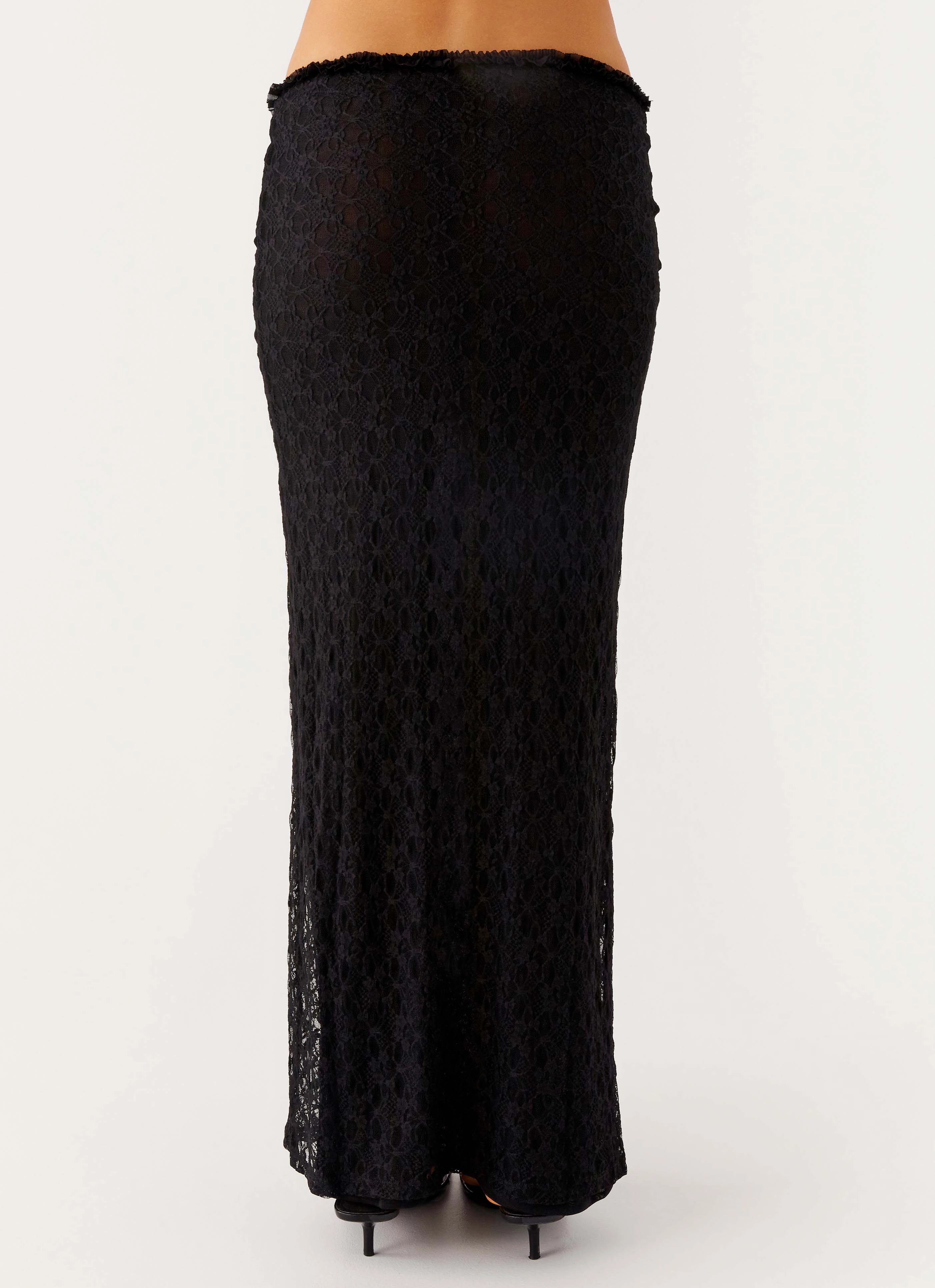 Ophira Maxi Skirt - Black Spring Must Have