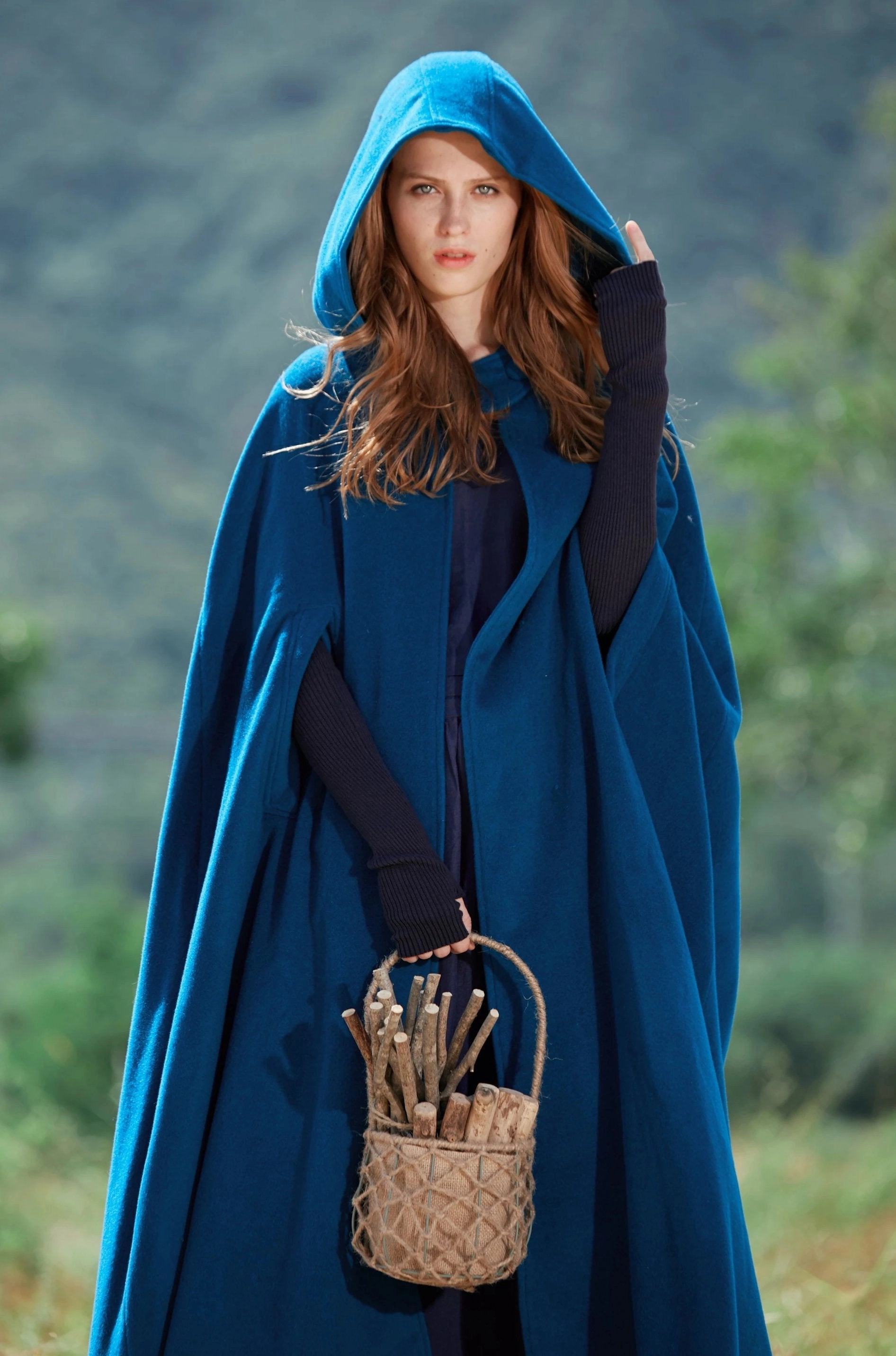 Outlander 2020 | 100% Wool Cloak Coat Work From Home Modern Outfit