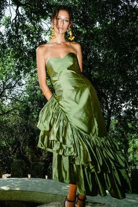 Peacock Dress Rose Flush Chill Design