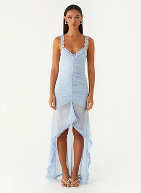 Belinda Maxi Dress - Blue Mood Focused Sophisticated Comfort