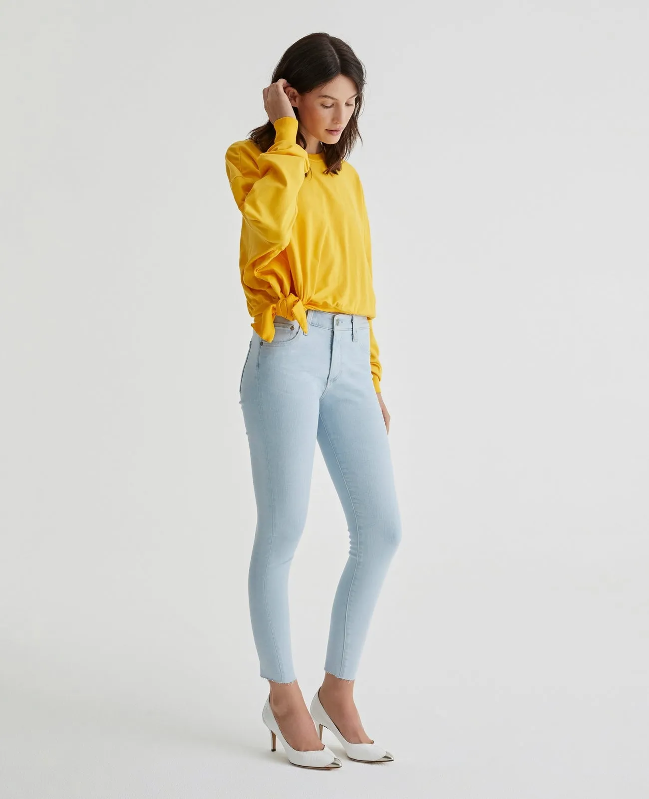 AG Farrah Skinny Jean - 27 YEARS SHINING Soft Texture