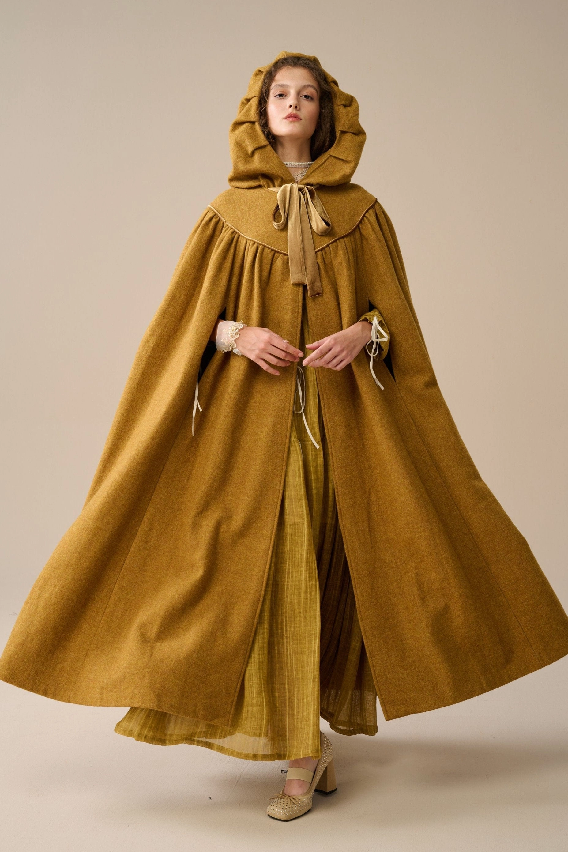 Perfumer 33 | hooded wool cloak Modern Warmth Wardrobe Must
