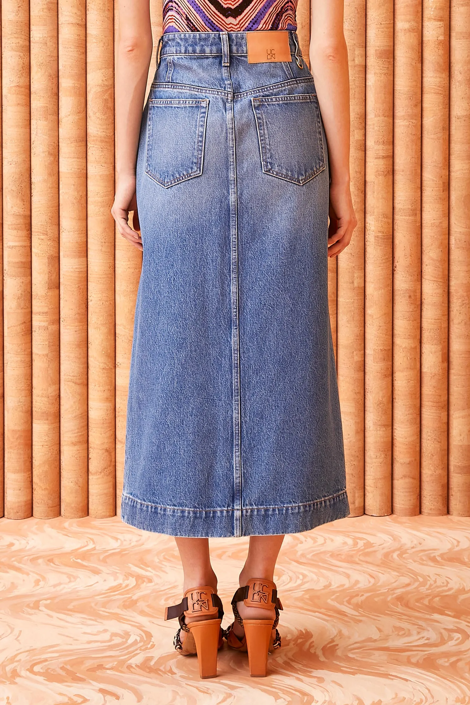 Ulla Johnson Bea Denim Skirt Essential Wear Fashion Fit