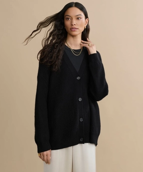 Cashmere Cocoon Cardigan Office Friendly