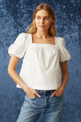 Marie Oliver Vai Top StretchTechnology Scoop Neck Shape