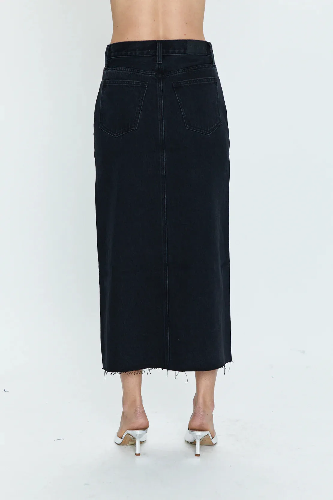 Pistola Alice Midi Denim Skirt - Underground Abrasion resistant All-Purpose Comfort