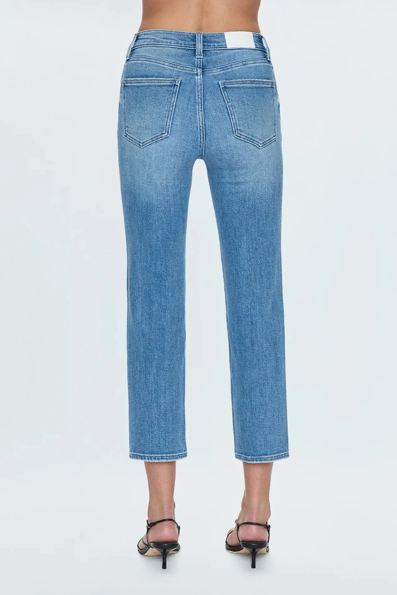 Pistola Monroe Crop High Rise Cigarette - Hill Classic Item Family Style Urban Explorer Youth Style