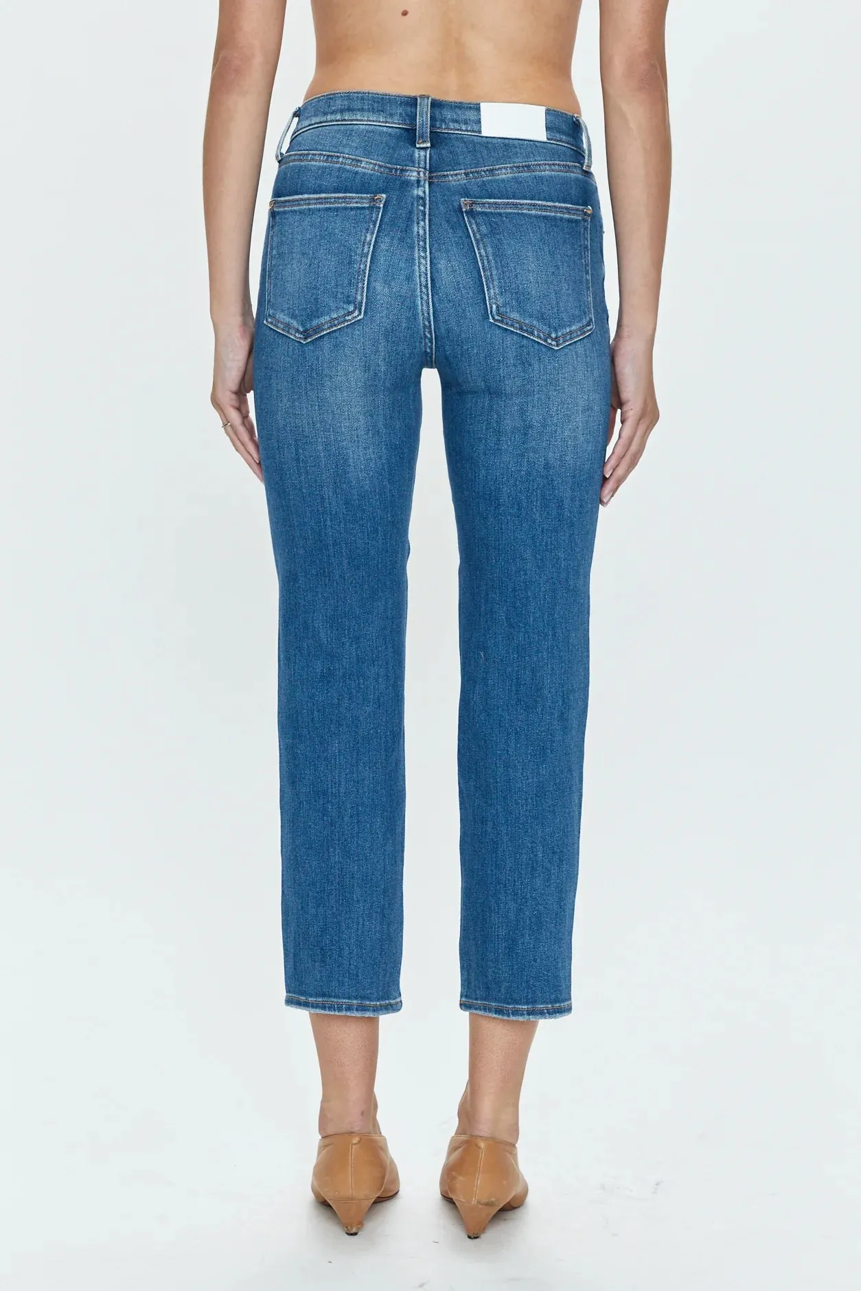 Pistola Monroe High Rise Cigarette - Indio Spring Mood Bold Look