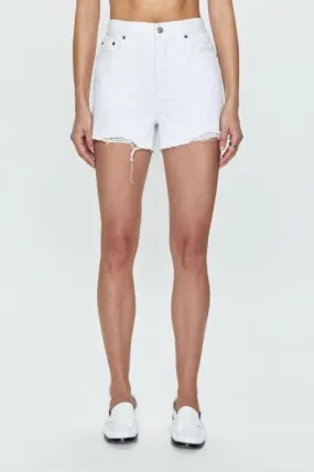 Pistola Nova High Rise Relaxed Cut Off - White Vintage Full Flex