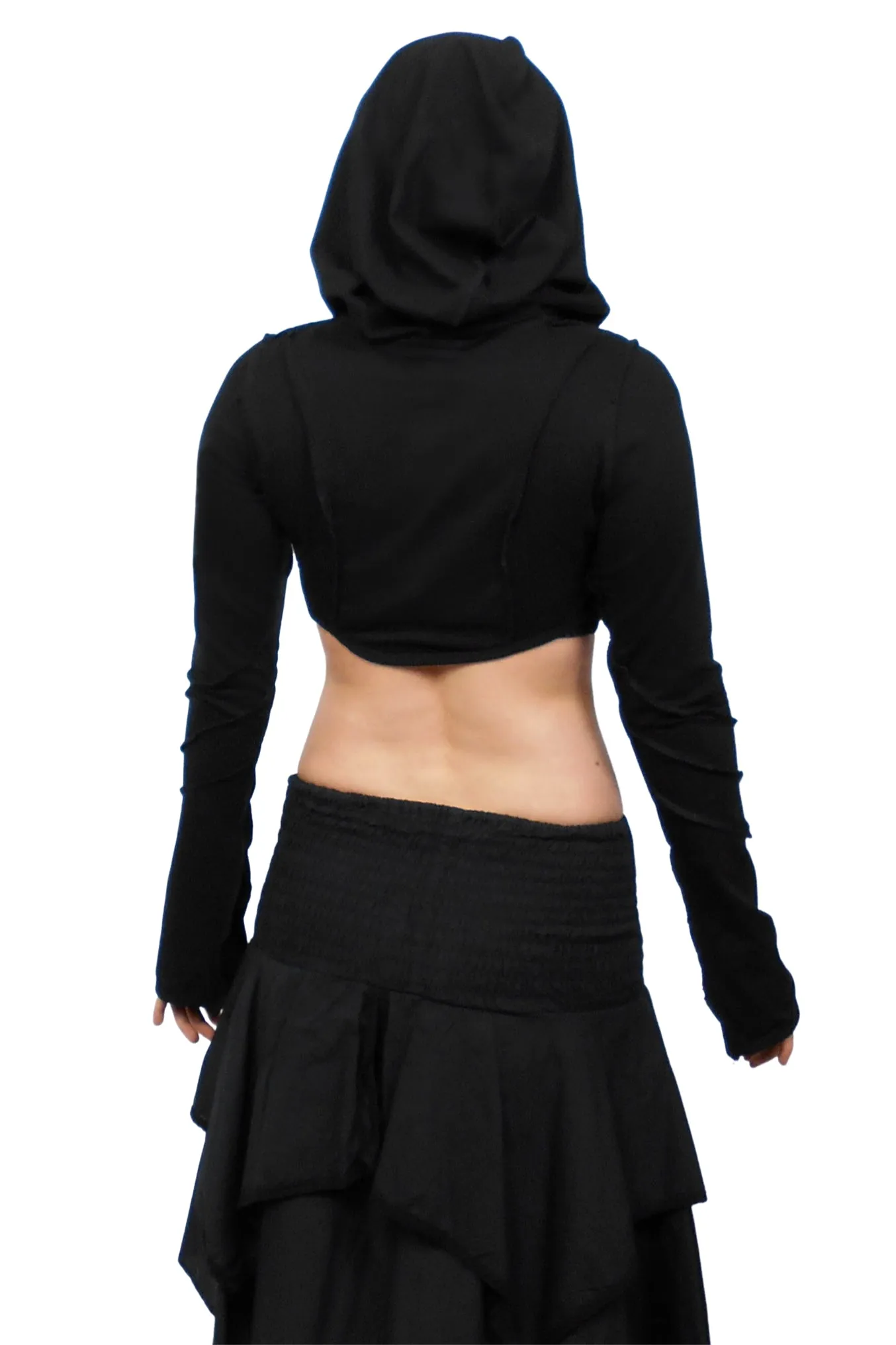 Headphone Hole Hidden Ventilation Zones Pixie Shrug