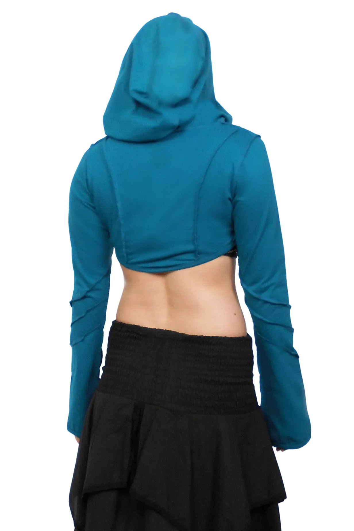 Double Stitch Reinforcement SoftshellMaterial Pixie Shrug