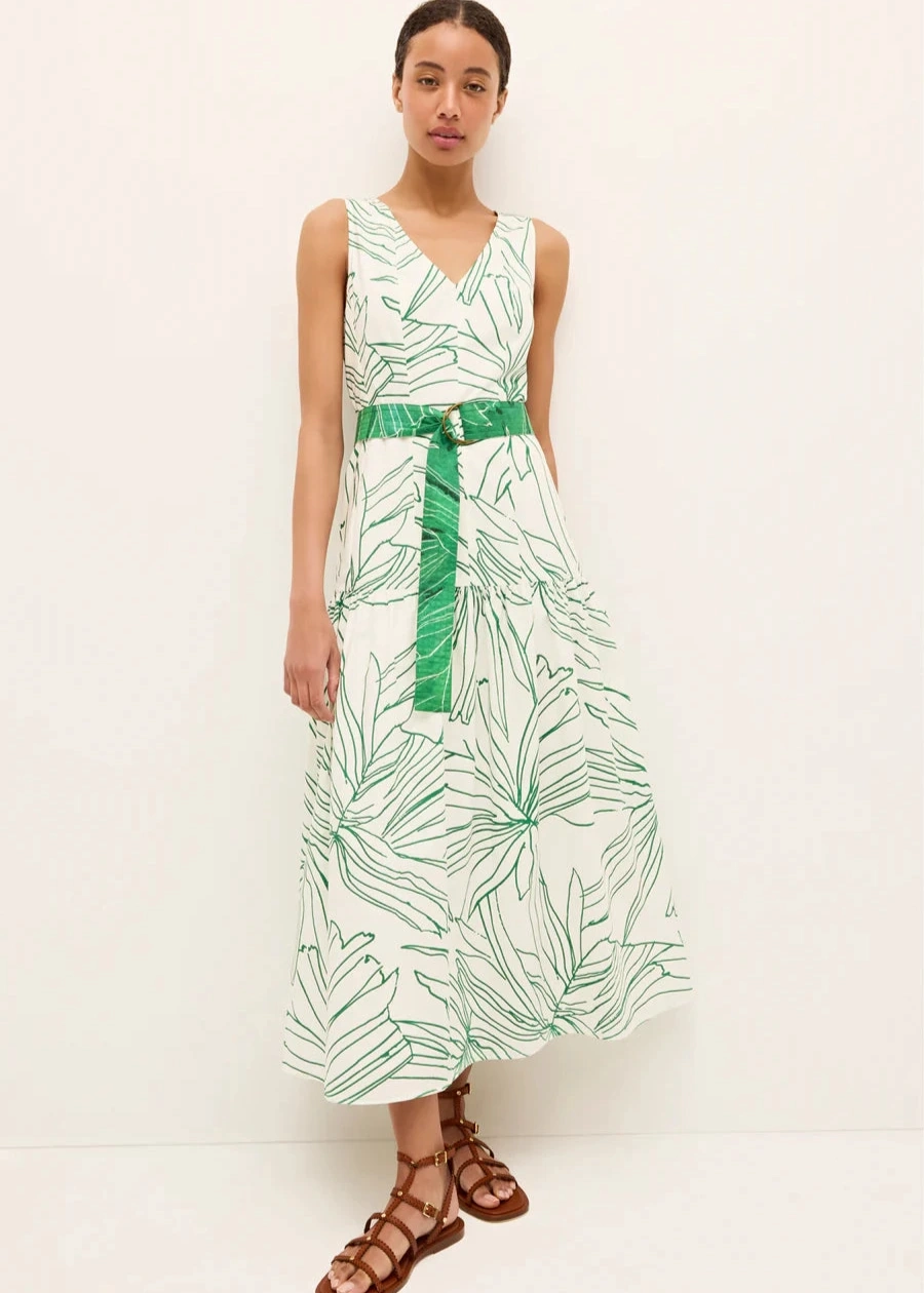 Marie Oliver Posey Dress Natural Tones