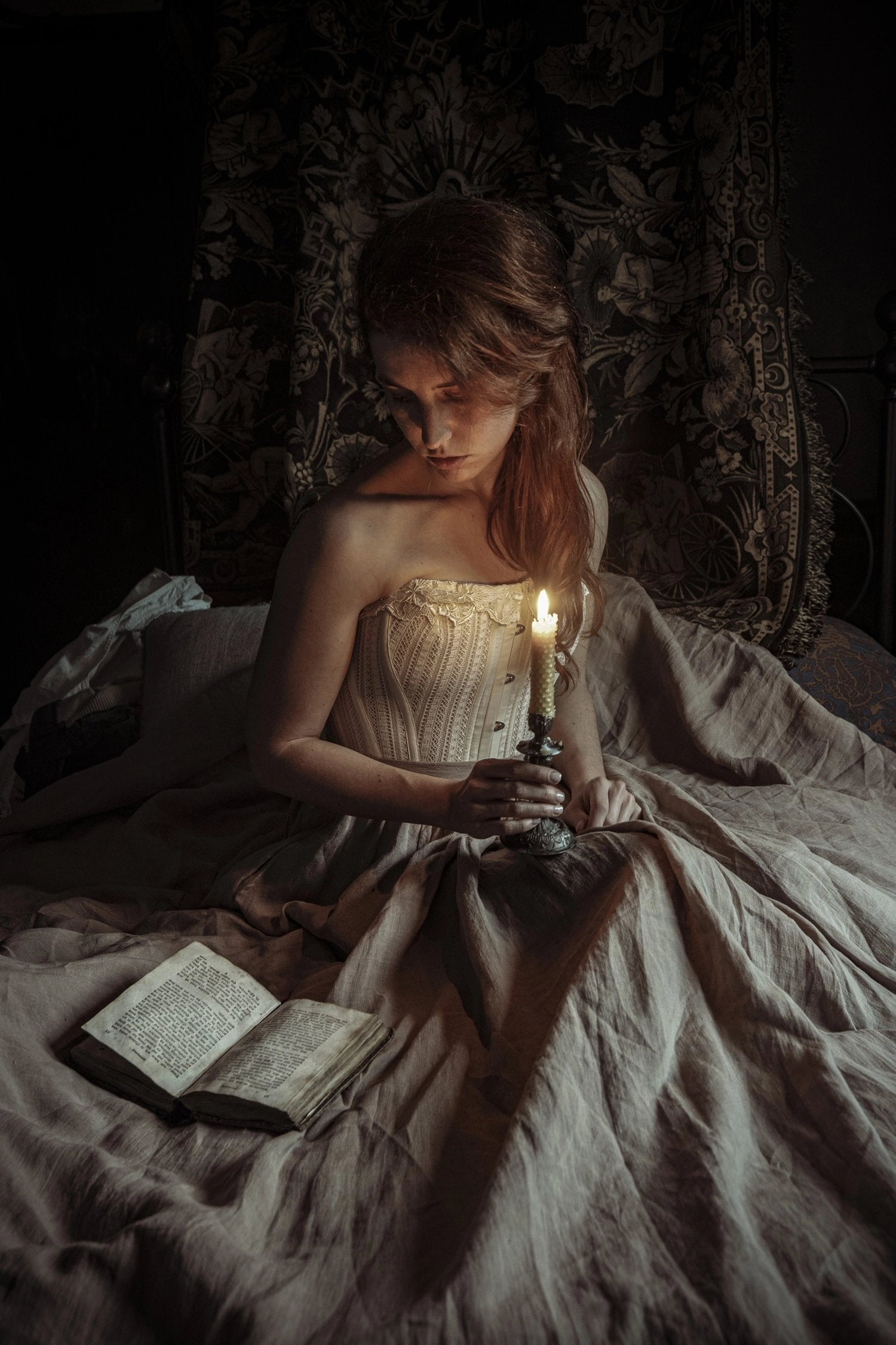 Poppy 23 | Nude linen skirt Pure Shape