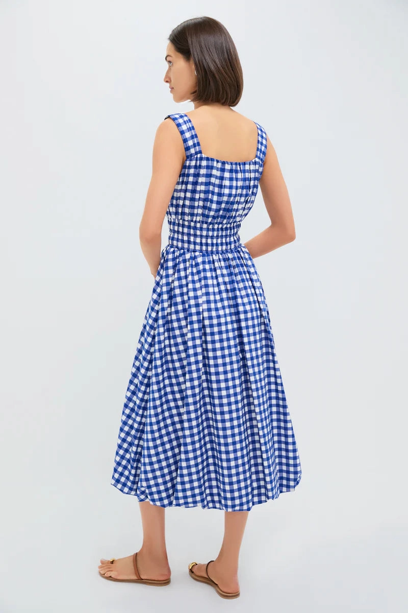 Sea NY Neci Gingham Tank Dress Fresh Outfit Summer Mood