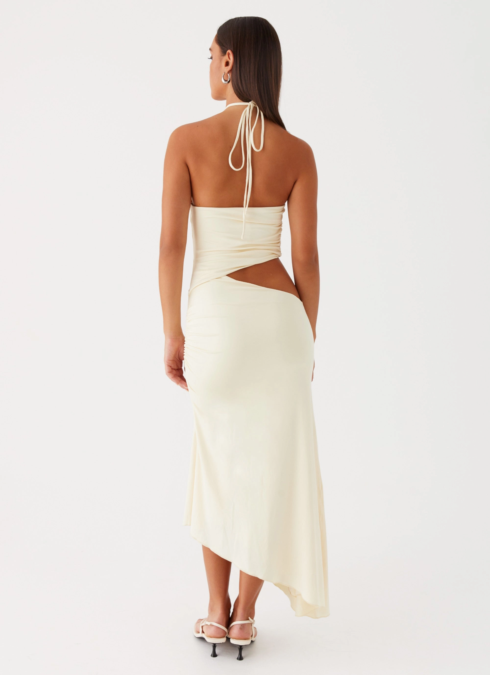Flow Line Tulle Flow Tasha Maxi Dress - Lemon