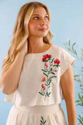 Cozy Sweater slim fit Finding The Good Crop Top-Tan