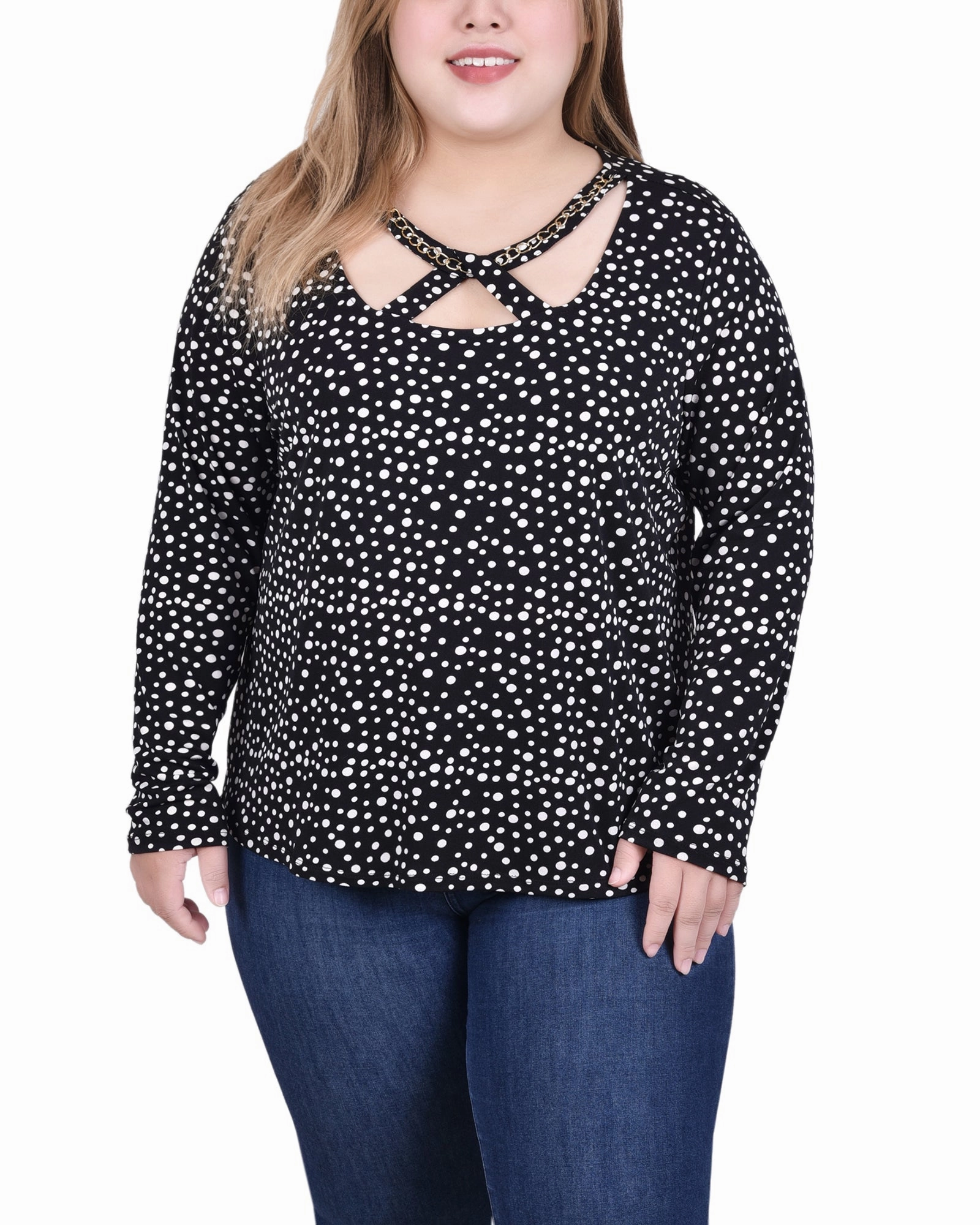 Workout Apparel Trendy Cardigan Long Sleeve Jeweled Neck Top