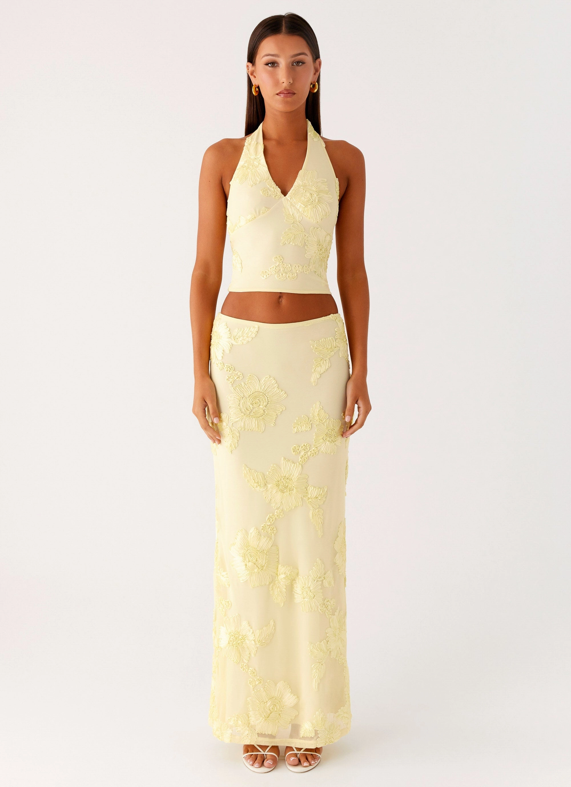 Radiate Maxi Skirt - Yellow Reimagined Classic Timeless Piece