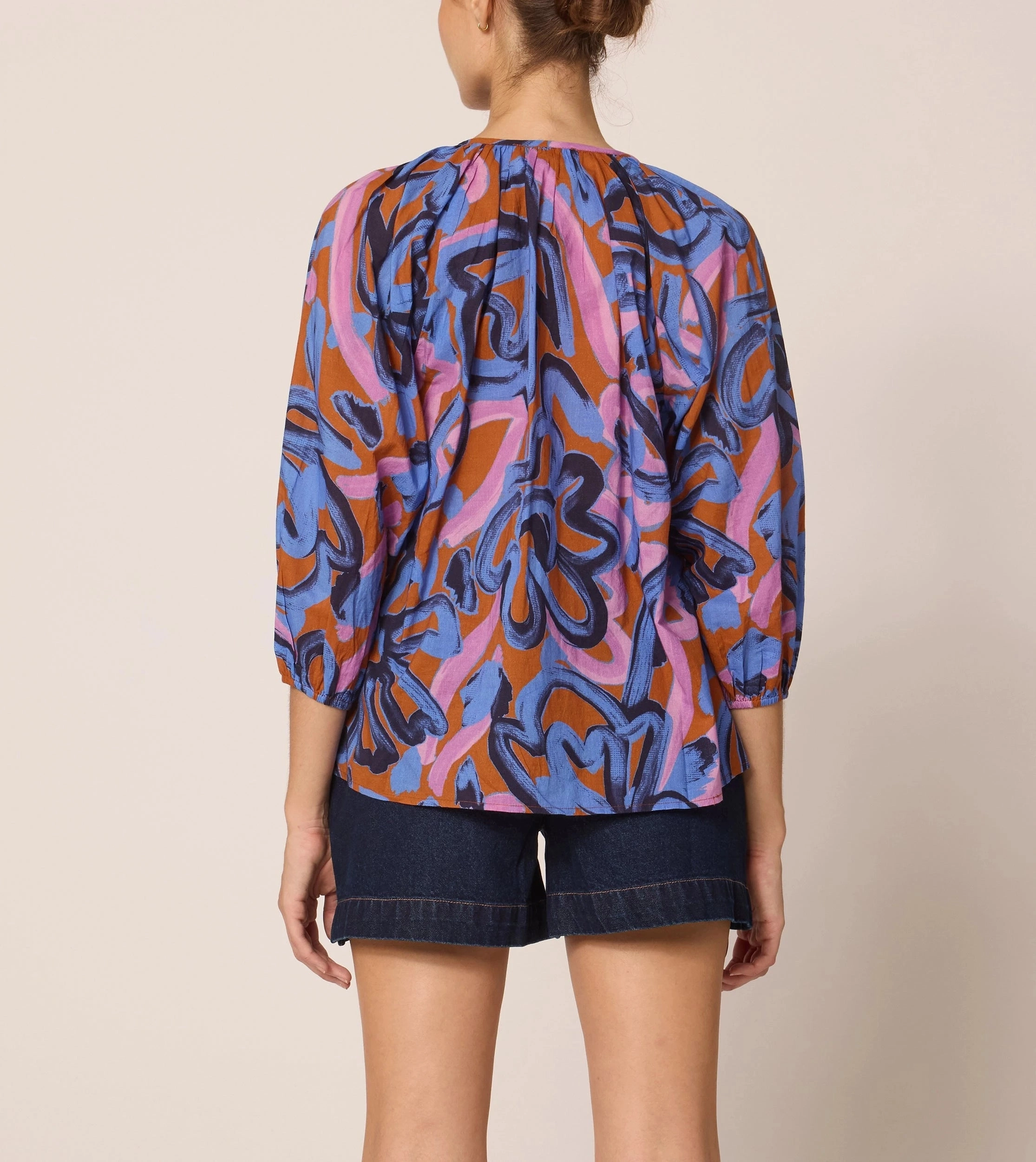 Friction Resistant Shoulder Ramona Blouse | Fresco