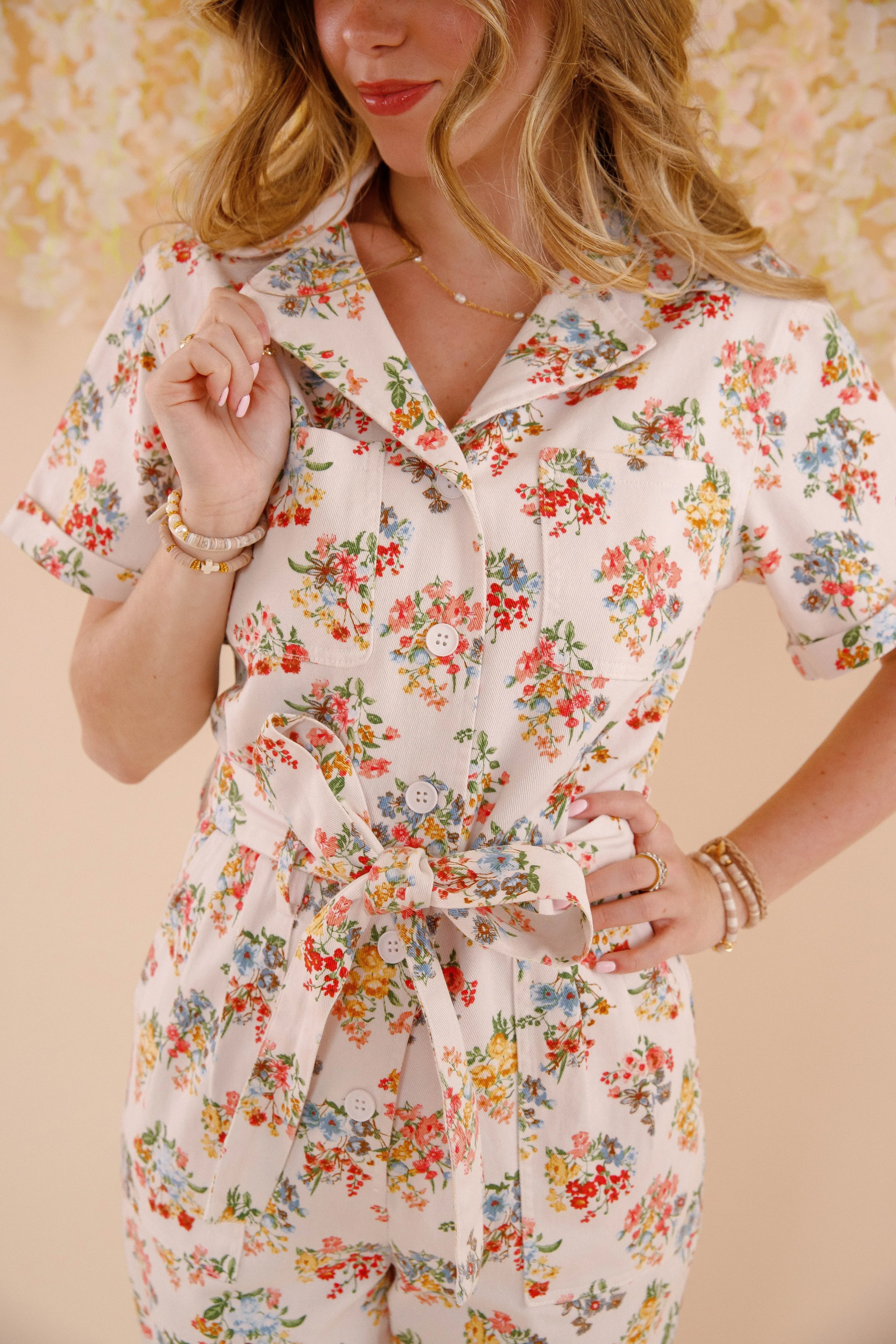 Reading Your Emotions Jumpsuit Fitted waist